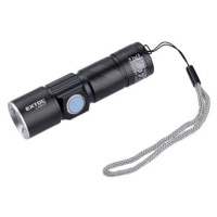 EXTOL LIGHT svítilna 150lm, nabíjecí, USB, zoom, XPE 3W LED