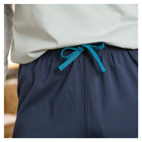 Jednobarevné pyžamové šortky, námořnicky modré Blancheporte