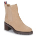 Tommy Hilfiger Outdoor Chelsea Mid Heel Boot Béžová