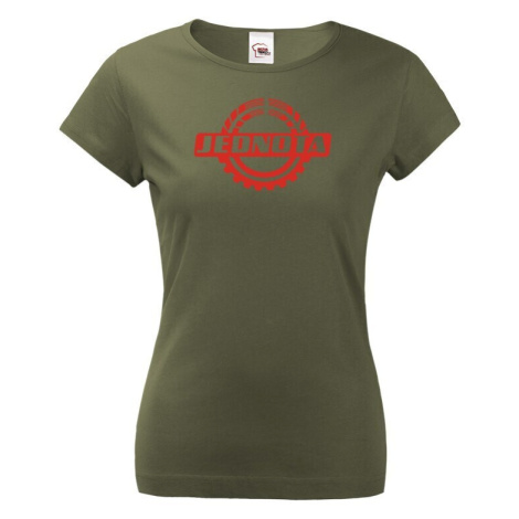 Skvělé dámské retro tričko s potiskem Jednota - tričko pro retro milovníky BezvaTriko