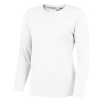 Just Cool Dámské tričko s dlouhým rukávem JC012 Arctic White