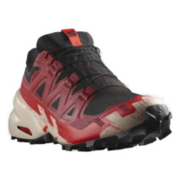 Pánská běžecká trailová obuv SALOMON Speedcross 6 GTX black red dalhia poppy red