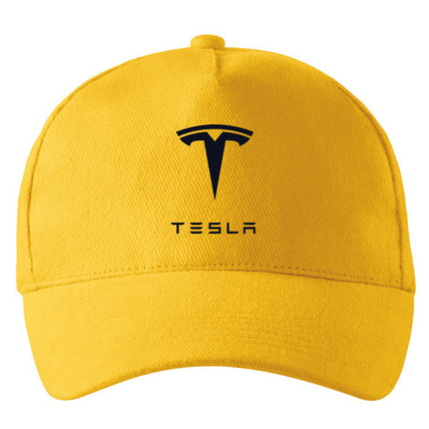 Kšiltovka se značkou Tesla - pro fanoušky automobilové značky Tesla BezvaTriko