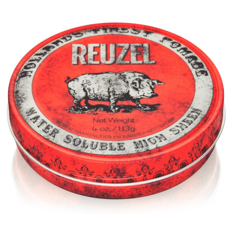 Reuzel Hollands Finest Pomade High Sheen pomáda na vlasy s vysokým leskem 113 g