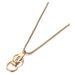 Victoria Filippi Stainless Steel Ocelový náhrdelník se zirkony Juliana Gold - chirurgická ocel N