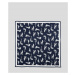 Šátek karl lagerfeld k/signature jaguar scarf šedá