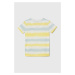 Dětské bavlněné tričko Pepe Jeans REI žlutá barva