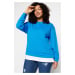 Trendyol Curve Saks Bottom T-Shirt Pull-out Look Thin Knitted Sweatshirt