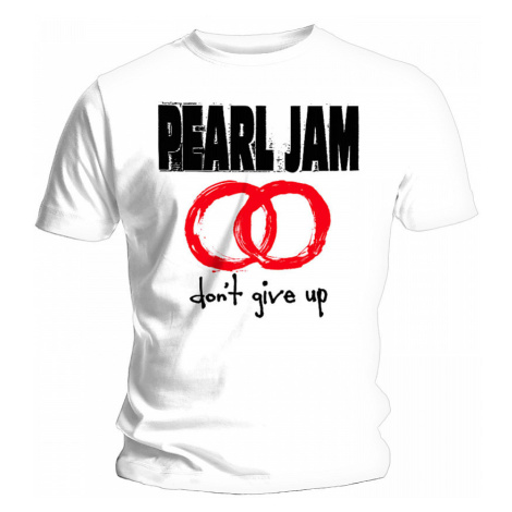Pearl Jam tričko, Don&#039;t Give Up White, pánské Probity Europe Ltd