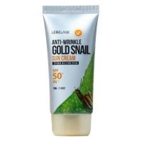 LEBELAGE - ANTI WRINKLE GOLD SNAIL SUN CREAM SPF50+ PA+++ -  Proti vráskový opalovací ochranný k