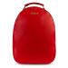 Bagind Maley Red - Dámský kožený batoh červený, ruční výroba, český design