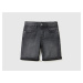 Benetton, Slim Fit Bermudas In "eco-recycle" Denim