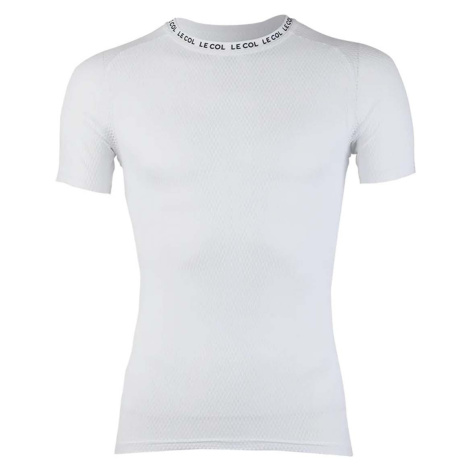 LE COL Cyklistické triko s krátkým rukávem - PRO AIR - bílá