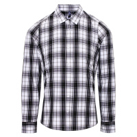 Premier Workwear Dámská bavlněná košile s dlouhým rukávem PR354 Black