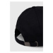 Bavlněná baseballová čepice Guess černá barva, s aplikací, M3YZ22 WBN60