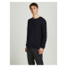 Černý pánský basic svetr Jack & Jones Hill