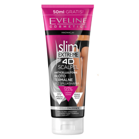 EVELINE COSMETICS - SLIM EXTREME 4D BAHNO - Termální bahno na celulitidu 200 ml