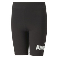 Puma ESSENTIALS+LOGO SHORT LEGGINGS Dívčí kraťasy, černá, velikost