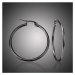 Victoria Filippi Stainless Steel Ocelové náušnice Noema Black - kruhy, chirurgická ocel, průměr 