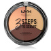 NYX Professional Makeup 3 Steps To Sculpt konturovací paletka odstín 03 Medium 15 g