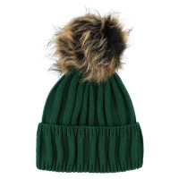 Trendová dámská zimní čepice Ezora, zelená