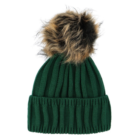 Trendová dámská zimní čepice Ezora, zelená Delami