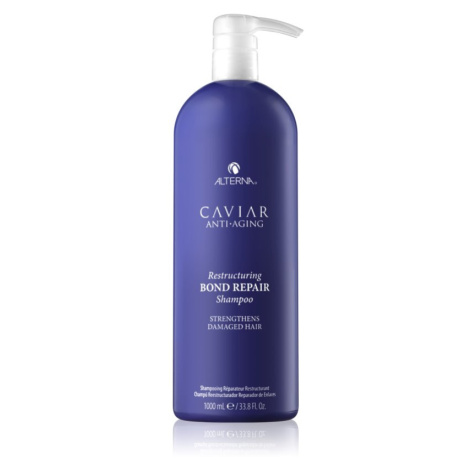Alterna Caviar Anti-Aging Restructuring Bond Repair obnovující šampon pro slabé vlasy 976 ml