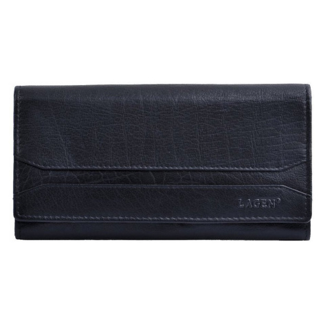 Lagen Dámská kožená peněženka W-22025 černá