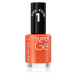 Rimmel Super Gel gelový lak na nehty bez užití UV/LED lampy odstín 096 Heatwave Away 12 ml