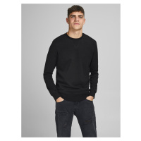 Černá basic mikina Jack & Jones - Pánské