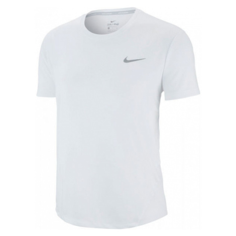 Nike MILER TOP SS W bílá - Dámský běžecký top