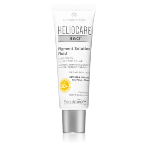 Heliocare 360° Pigment Solution Fluid opalovací fluid na obličej proti pigmentovým skvrnám SPF 5