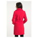 Faina Přechodný kabát červená
