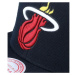 Mitchell & Ness NBA Miami Heat Top Spot Snapback Hwc Heat Cap HHSS2976-MHEYYPPPBLCK