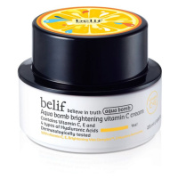 belif Aqua Bomb Brightening Vitamin C Cream Mini Krém Na Obličej 25 ml