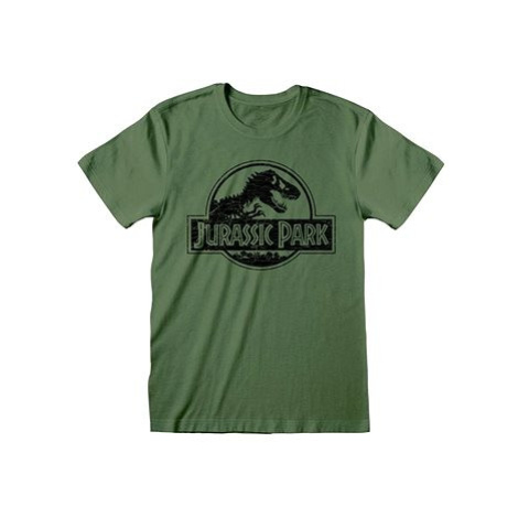 Jurassic Park|Jurský park - Mono Logo - tričko Local Heroes