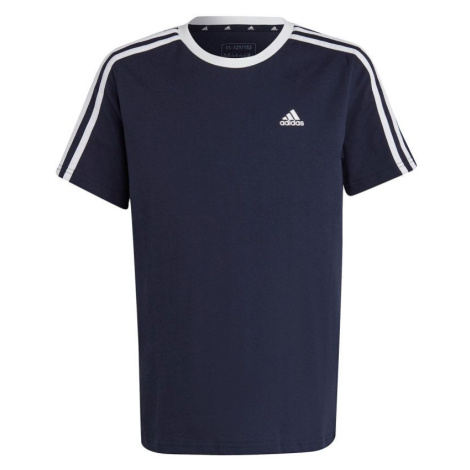 Adidas Essentials 3-Stripes Cotton Loose Fit Boyfriend Tee Jr IC3638 tričko