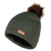 Women's winter hat Kilpi ALPINA-W KHAKI