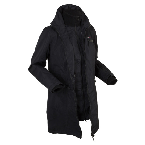 Funkční outdoorová bunda s kapucí, 2 v 1, nepromokavá Bonprix