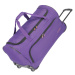 Travelite Basics Fresh Wheeled Duffle Purple 89 L TRAVELITE-96277-19