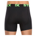 3PACK pánské funkční boxerky Styx černé (3W96012)