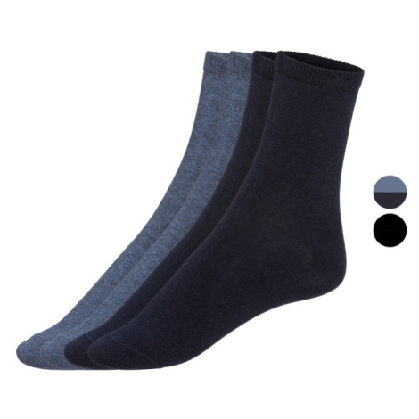 esmara® Dámské ponožky s BIO bavlnou, 4 páry