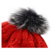 Alpine Pro Godere Unisex zimní čepice UHAB124 červená
