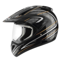 AIROH S4 Free S4F35 enduro helma černá/zlatá