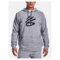 Under Armour Mikina CURRY PULLOVER HOOD-GRY - Pánské