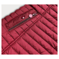 Červená dámská bunda s podšívkou model 17099655 - Andrea Lee