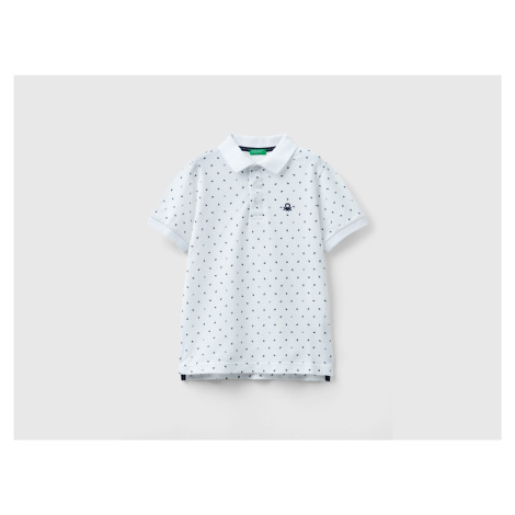 Benetton, Slim Fit Micro Patterned Polo United Colors of Benetton