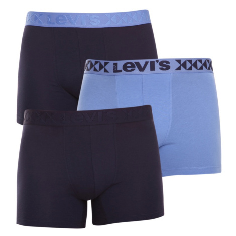 3PACK pánské boxerky Levis modré (701203918 001) Levi´s