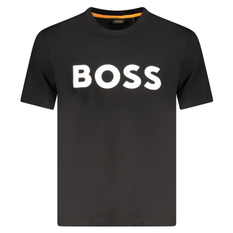 Boss 50481923THINKING1 Pánské tričko černé Hugo Boss