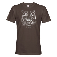 Pánské tričko s potiskem tygra - tričko pro milovníky zvířat